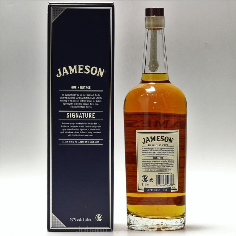 Jameson Signature 1 L 40%vol Jameson Signature 1 L 40%vol